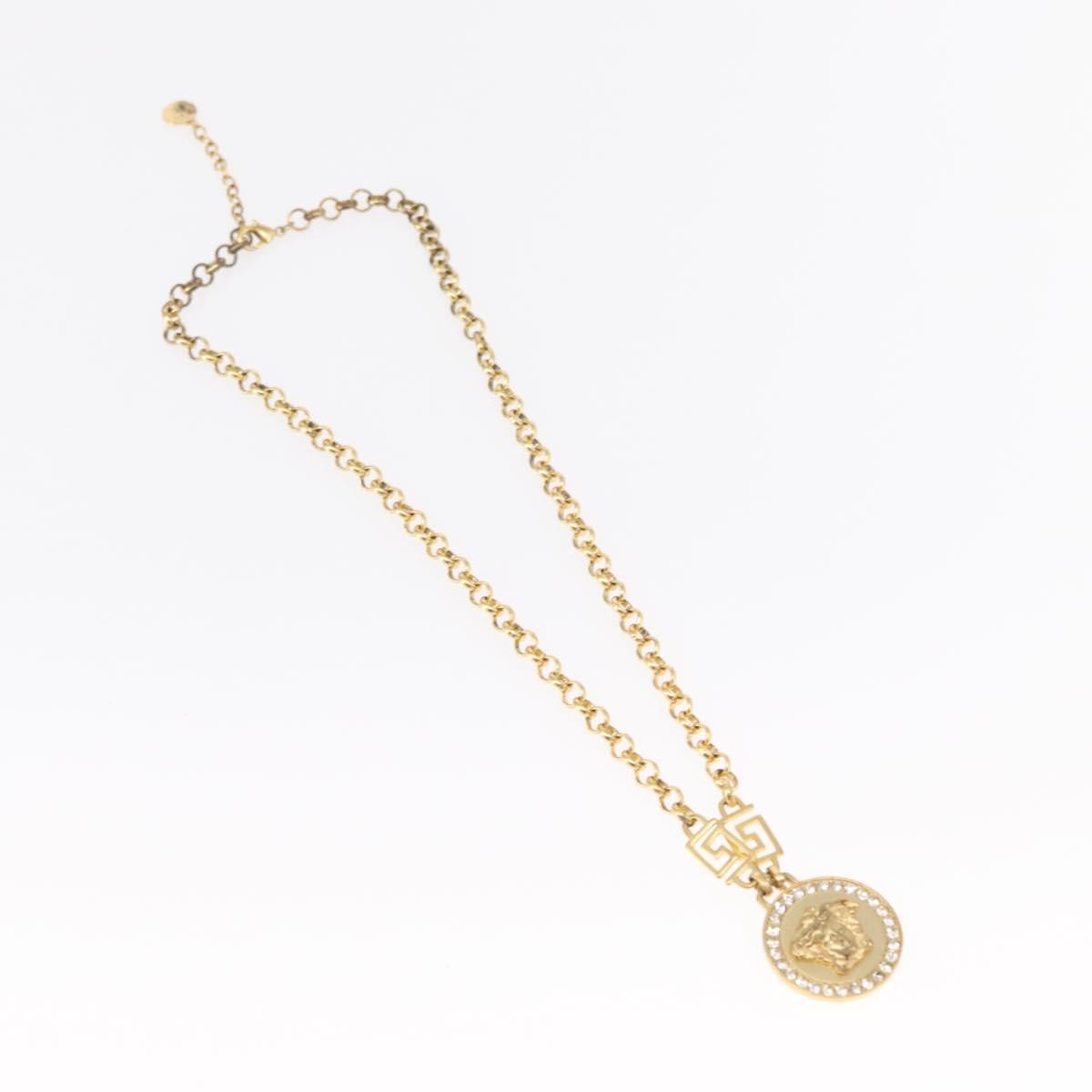 Versace Medusa Pendant Necklace Metal