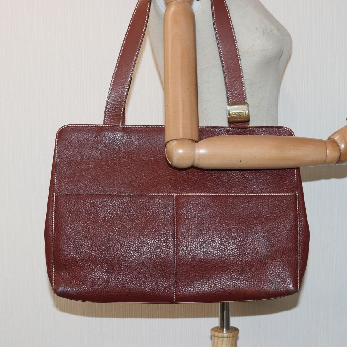 Burberry Handle Tote Leather