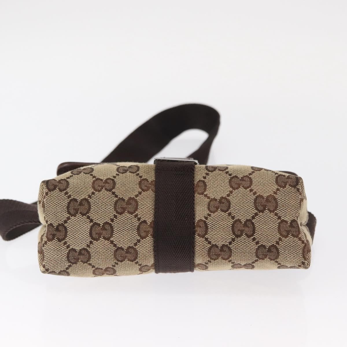 Gucci Buckle Belt Bag GG Canvas