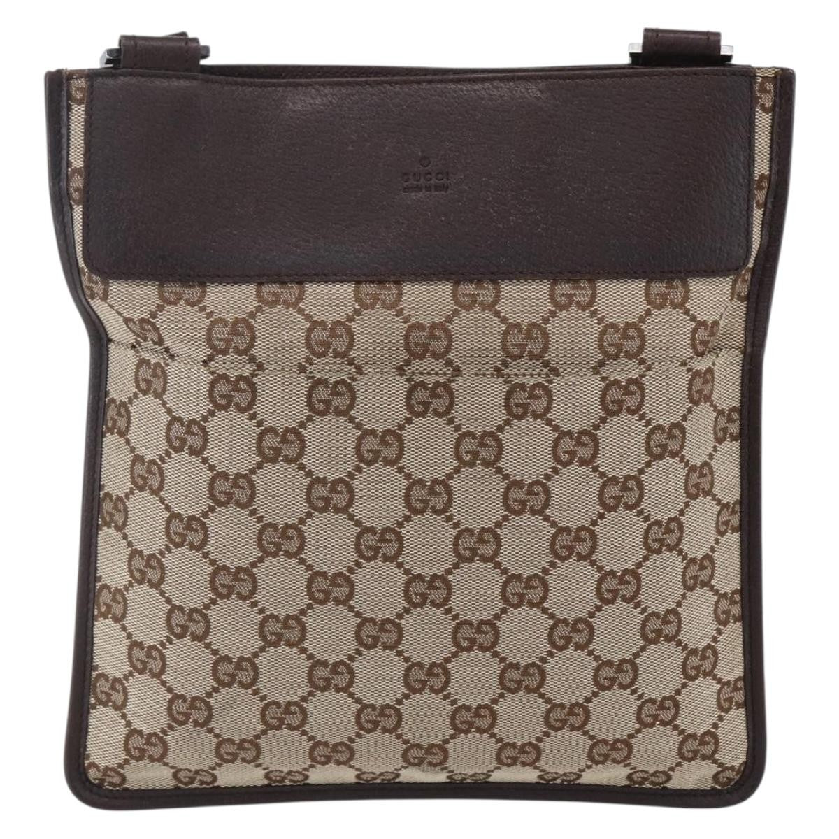 Gucci Front Pocket Messenger Canvas
