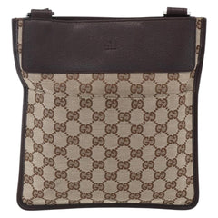 Gucci Front Pocket Messenger Canvas
