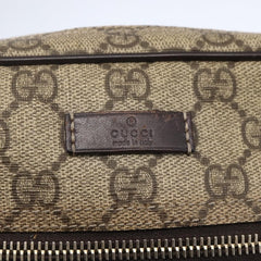 Gucci Front Zip Crossbody GG Canvas