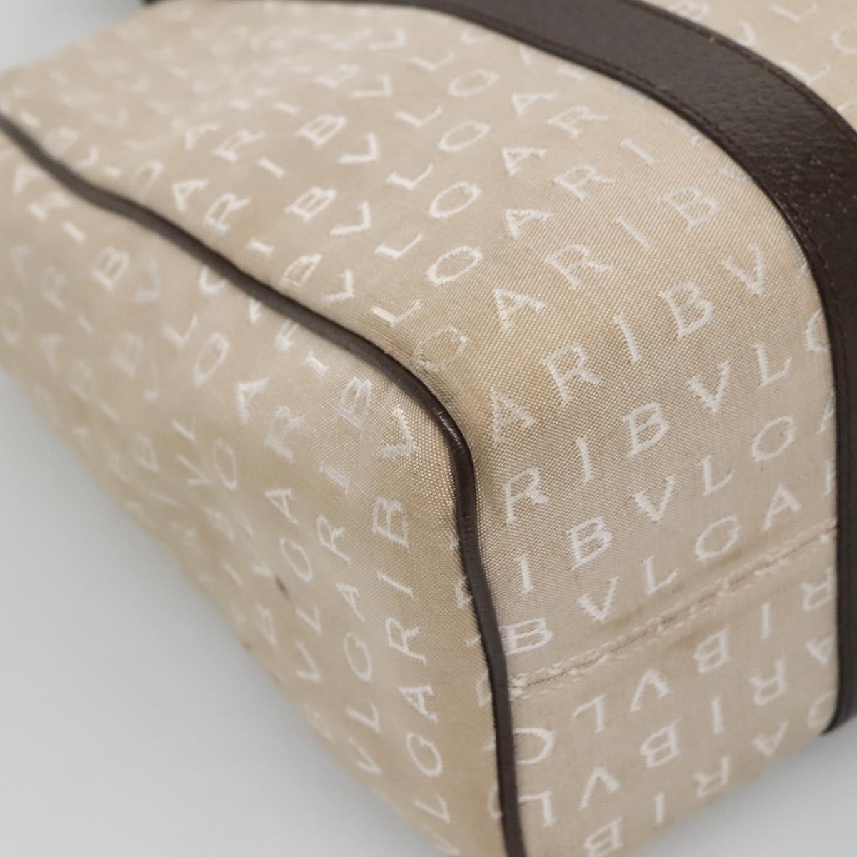 Bvlgari B.Zero1 Logomania Bag Canvas with Leather