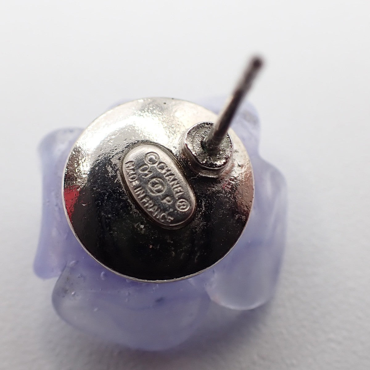 Chanel Camellia Clip-On Earrings Resin