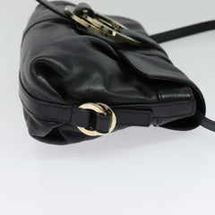 Bvlgari Chandra Flap Shoulder Bag Leather