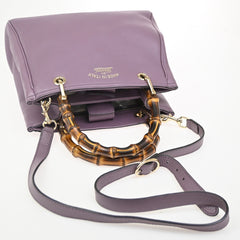 Gucci Bamboo Shopper Tote Leather