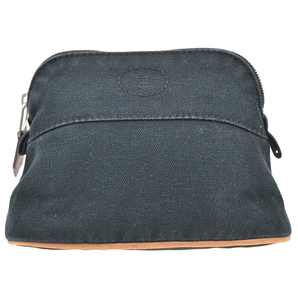Hermes Bolide Travel Pouch Canvas