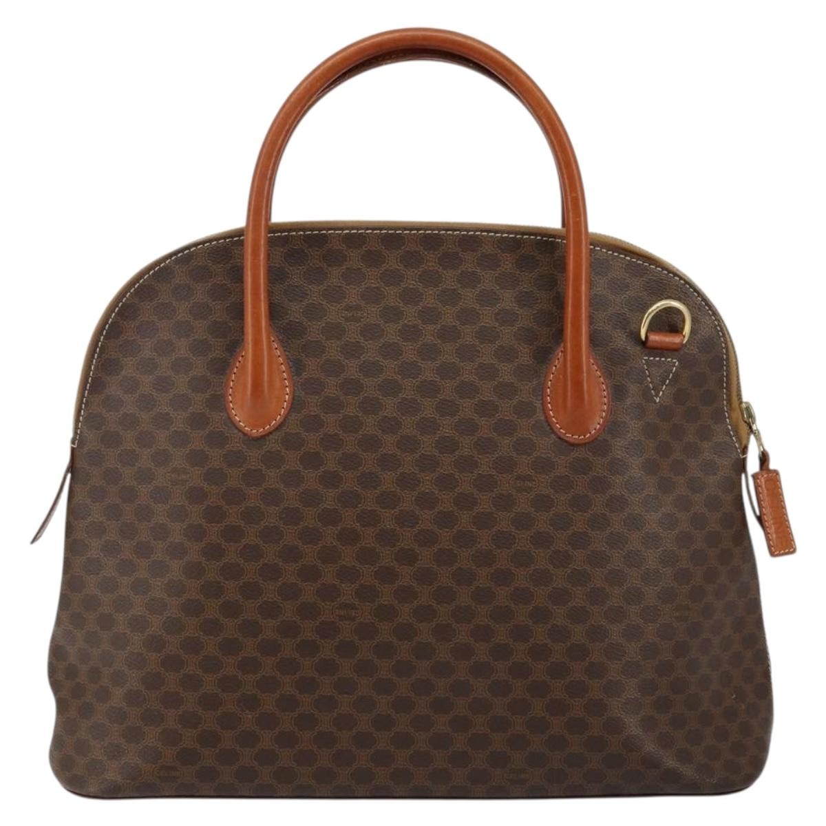 Celine Macadam Handbag Macadam with leather