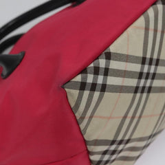 Burberry Nova Check Tote Nylon