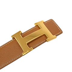 Hermes Constance Reversible Belt Leather