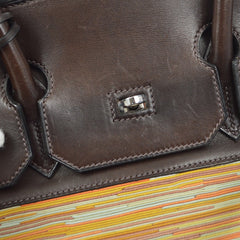 Hermes Birkin Handbag Vibrato and Box Calf