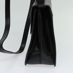 Celine Circle Logo Handbag Leather