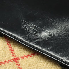 Burberry Flap Shoulder Bag Nova Check Coated Canvas