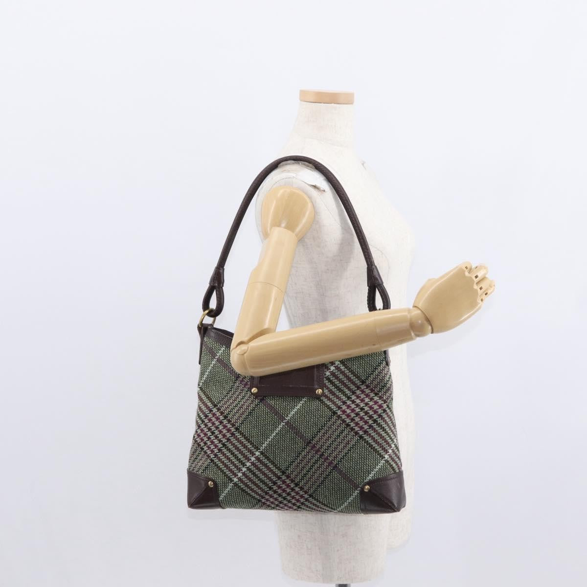 Burberry Nova check Shoulder bag Wool