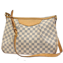Louis Vuitton Siracusa Handbag Damier