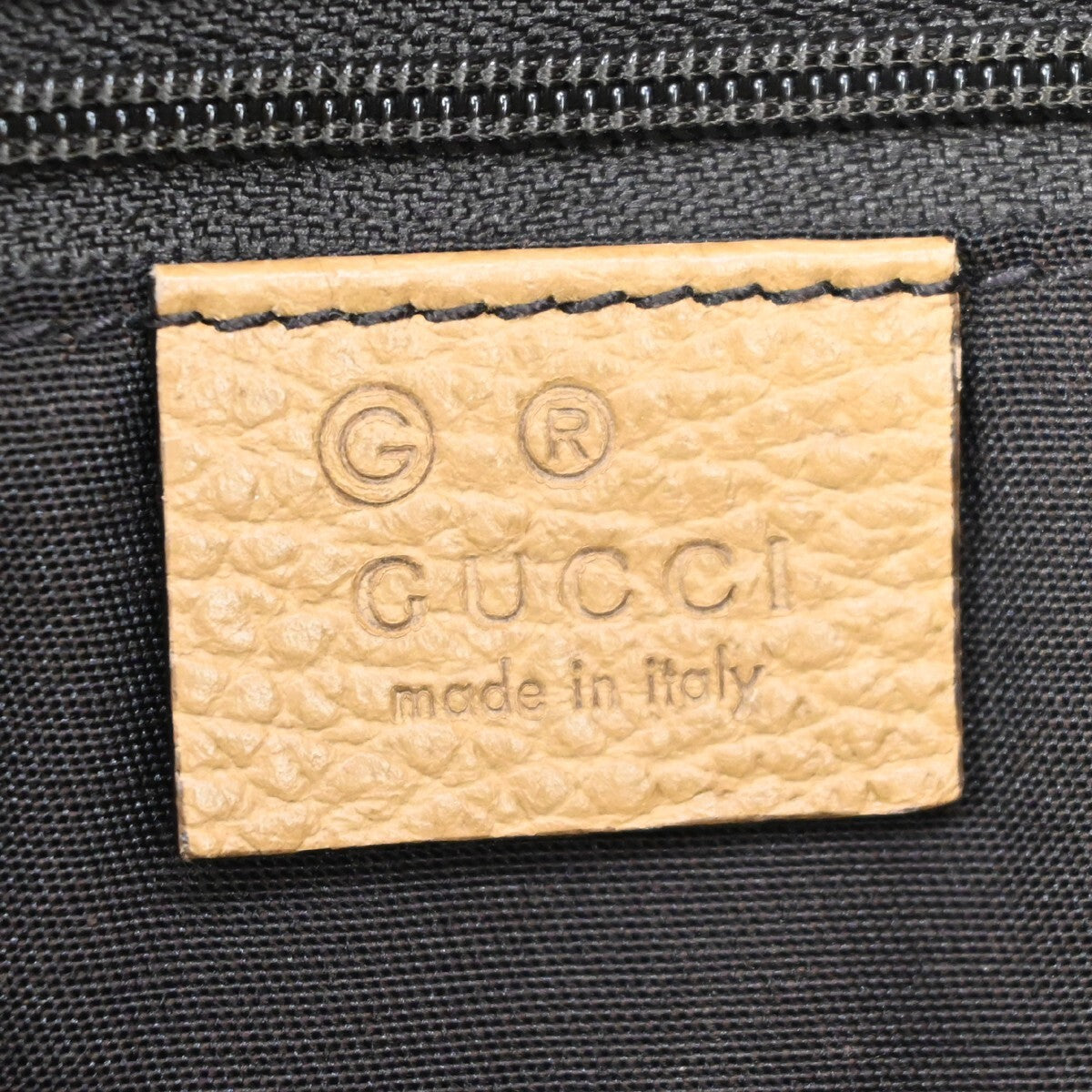 Gucci Britt Convertible Dome Satchel Leather