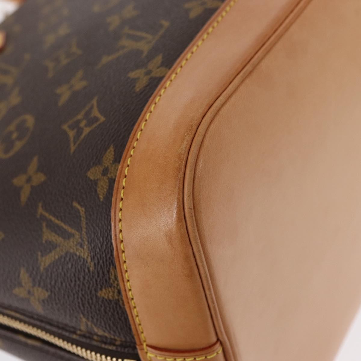 Louis Vuitton Alma Handbag Monogram Canvas