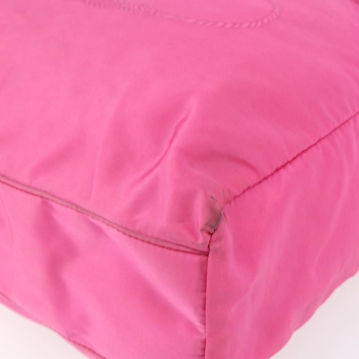 Prada Logo Drawstring Tote Tessuto