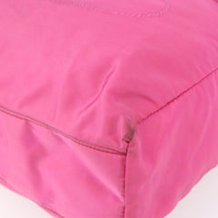 Prada Logo Drawstring Tote Tessuto