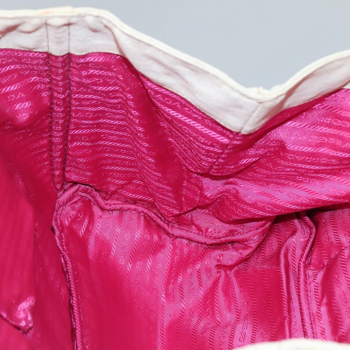 Prada Canapa Convertible Tote Canvas