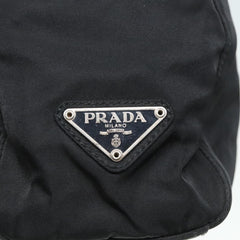 Prada Resin Handle Tote Tessuto