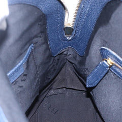 Burberry Bloomsbury Satchel Printed Leather