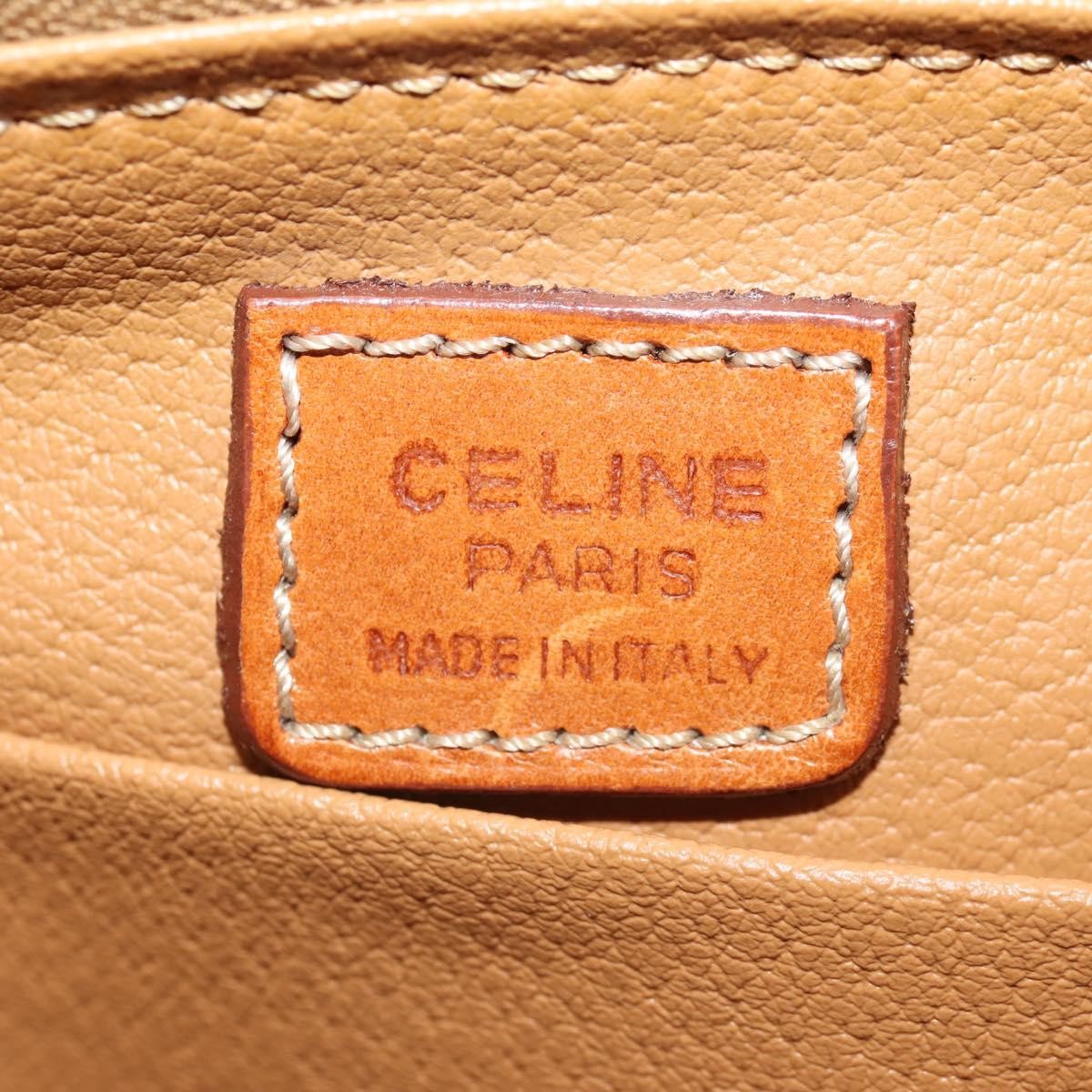 Celine Macadam Pochette Canvas and Leather