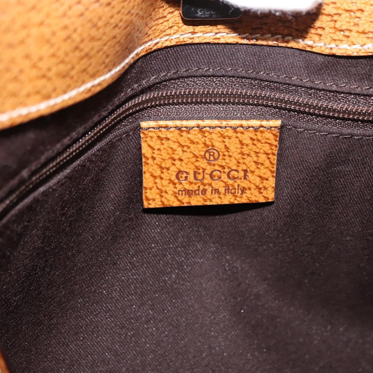 Gucci Vintage Ring Tote GG Canvas with Leather