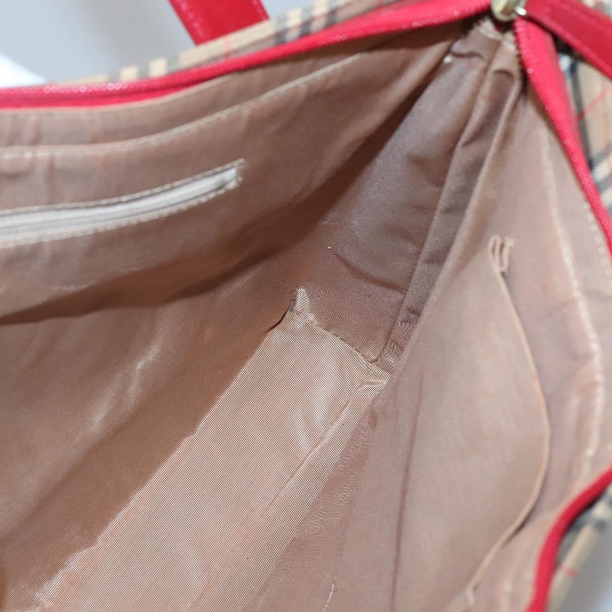 Burberry Nova Check Tote canvas check pattern