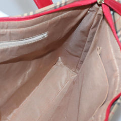 Burberry Nova Check Tote canvas check pattern