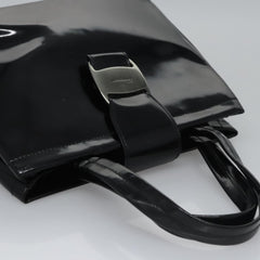 Salvatore Ferragamo Vara Tote Patent Leather