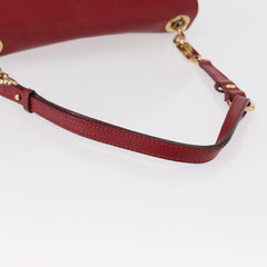 Salvatore Ferragamo Gancini Shoulder Bag Leather