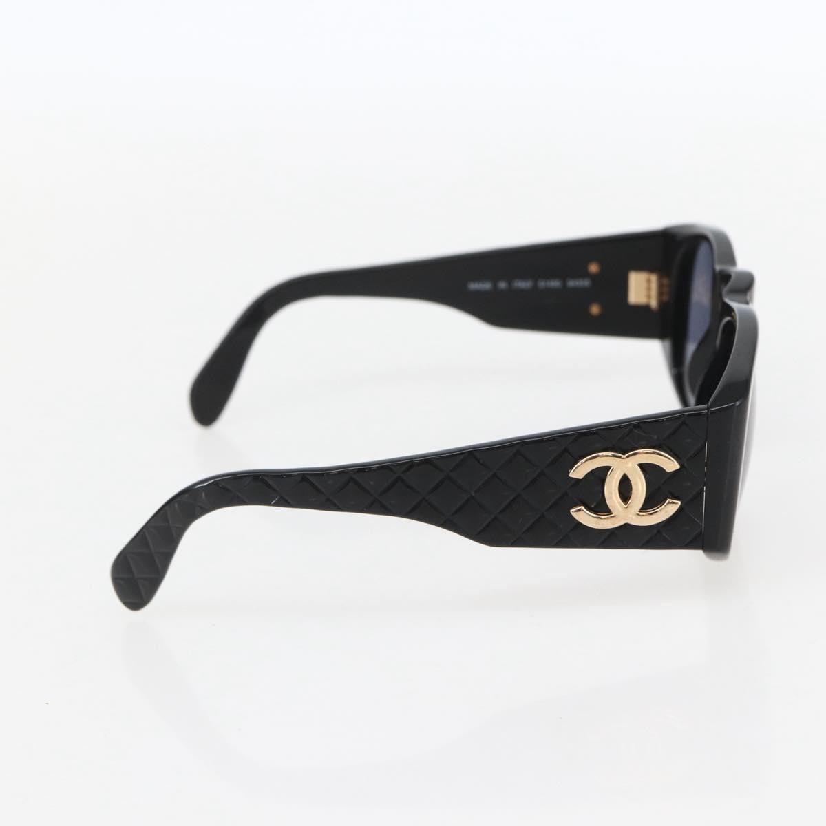 Chanel CC Logo Matelasse Sunglasses Eye Wear Plastic