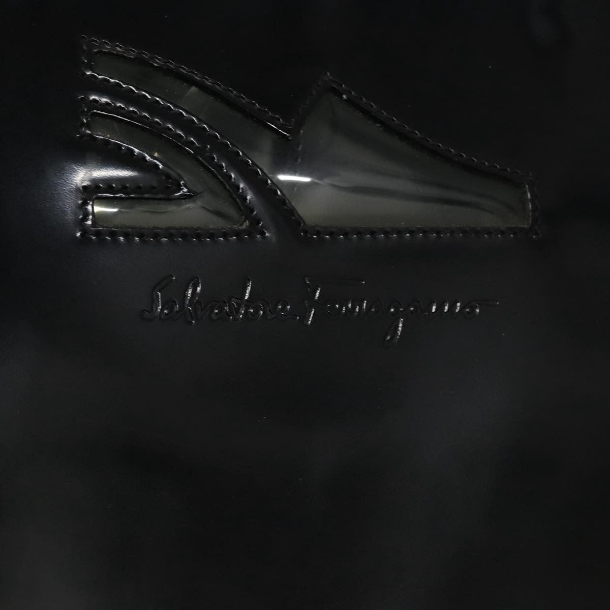 Salvatore Ferragamo Shopper Tote Patent Leather