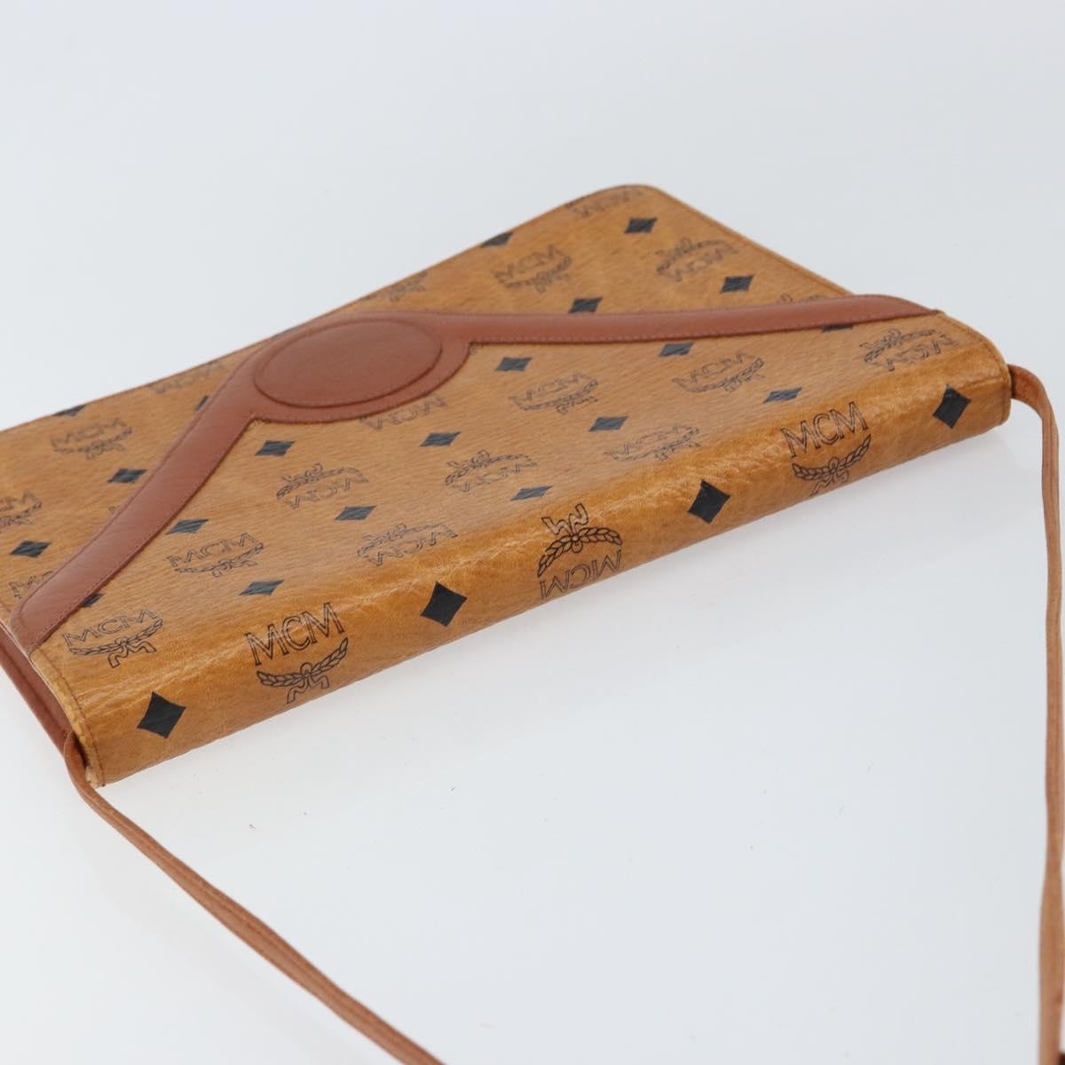 MCM Visetos Shoulder bag Canvas and Leather