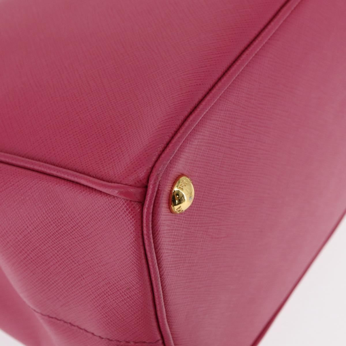 Prada Double Zip Lux Tote Saffiano Leather