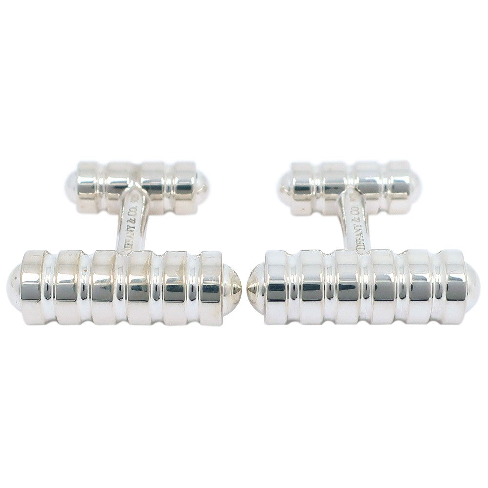 Tiffany & Co. Paloma Picasso Groove Cufflinks Silver