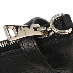 Prada Flat Zip Crossbody Bag Vitello Daino
