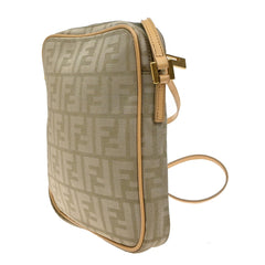 Fendi Logo Zucca Shoulder Bag Zucca