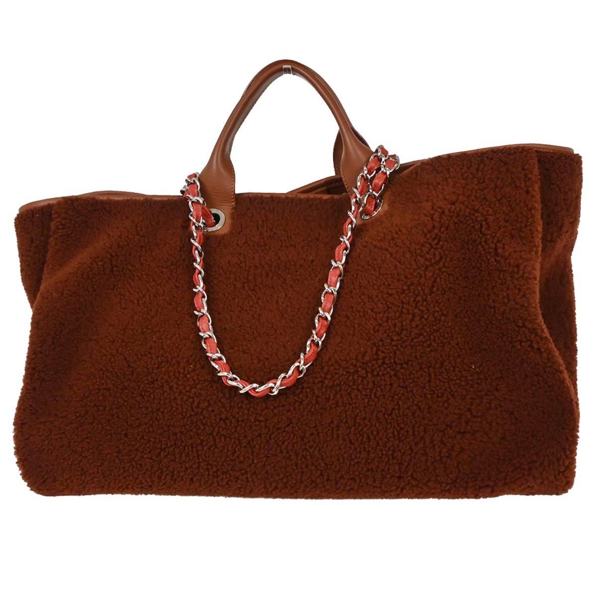 Chanel Deauville Tote Shearling