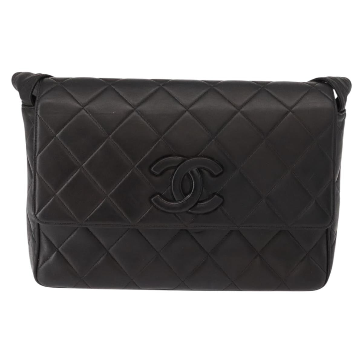 Chanel Vintage CC Square Flap Bag Quilted Lambskin