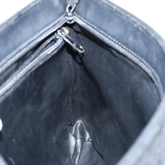 Bally Vintage Chain Shoulder Bag Quilted Leather