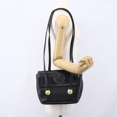 Versace Vintage Shoulder Bag Leather
