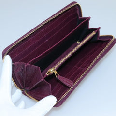 Balenciaga Classic Continental Zip Around Wallet Leather