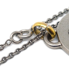Chanel Medallion Pendant Necklace Metal