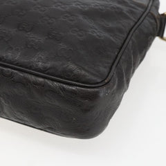Gucci Front Zip Messenger Guccissima Leather