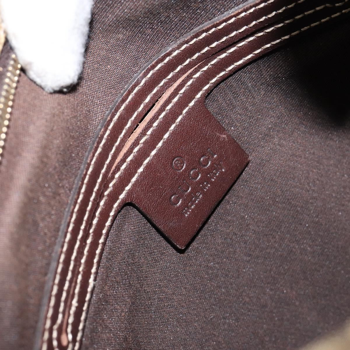 Gucci Flat Messenger Bag GG Canvas