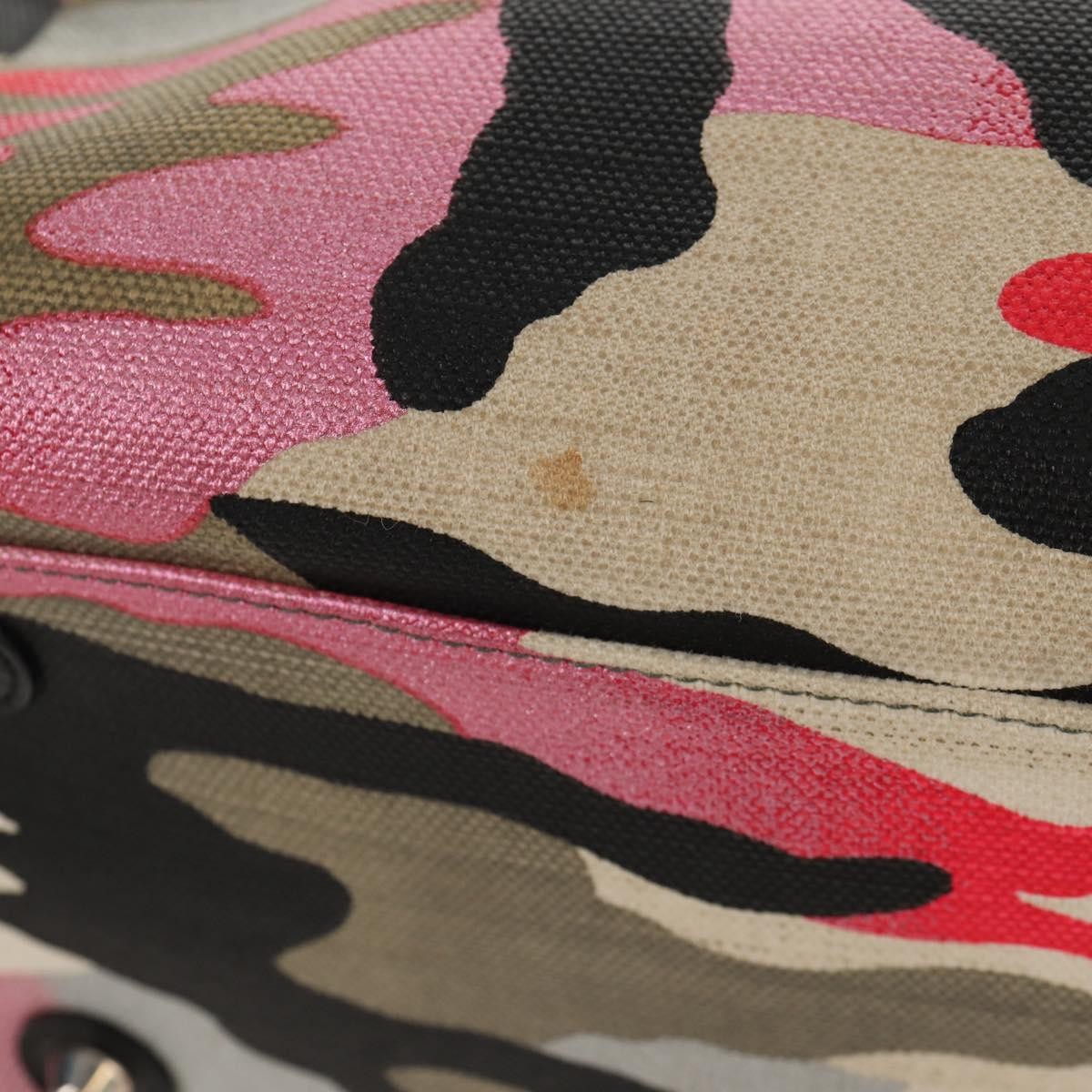 Christian Dior Polochon Satchel Limited Edition Anselm Reyle Camouflage Canvas