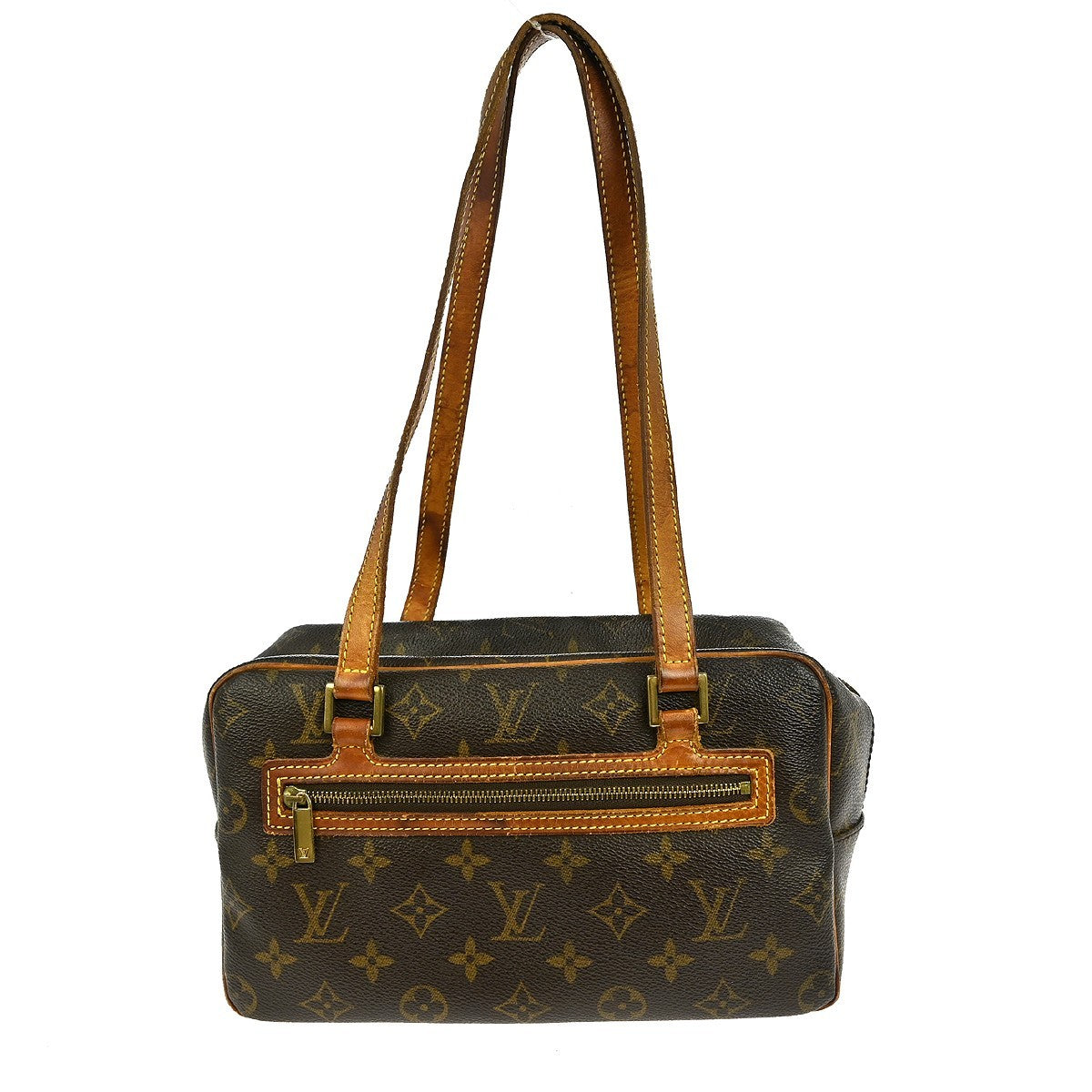 Louis Vuitton Cite Handbag Monogram Canvas