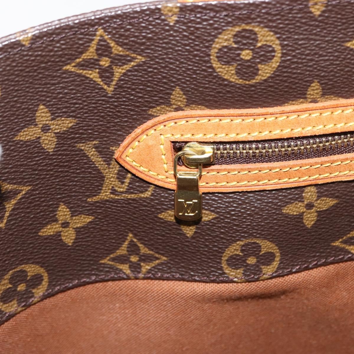 Louis Vuitton Shopping Sac Handbag Monogram Canvas